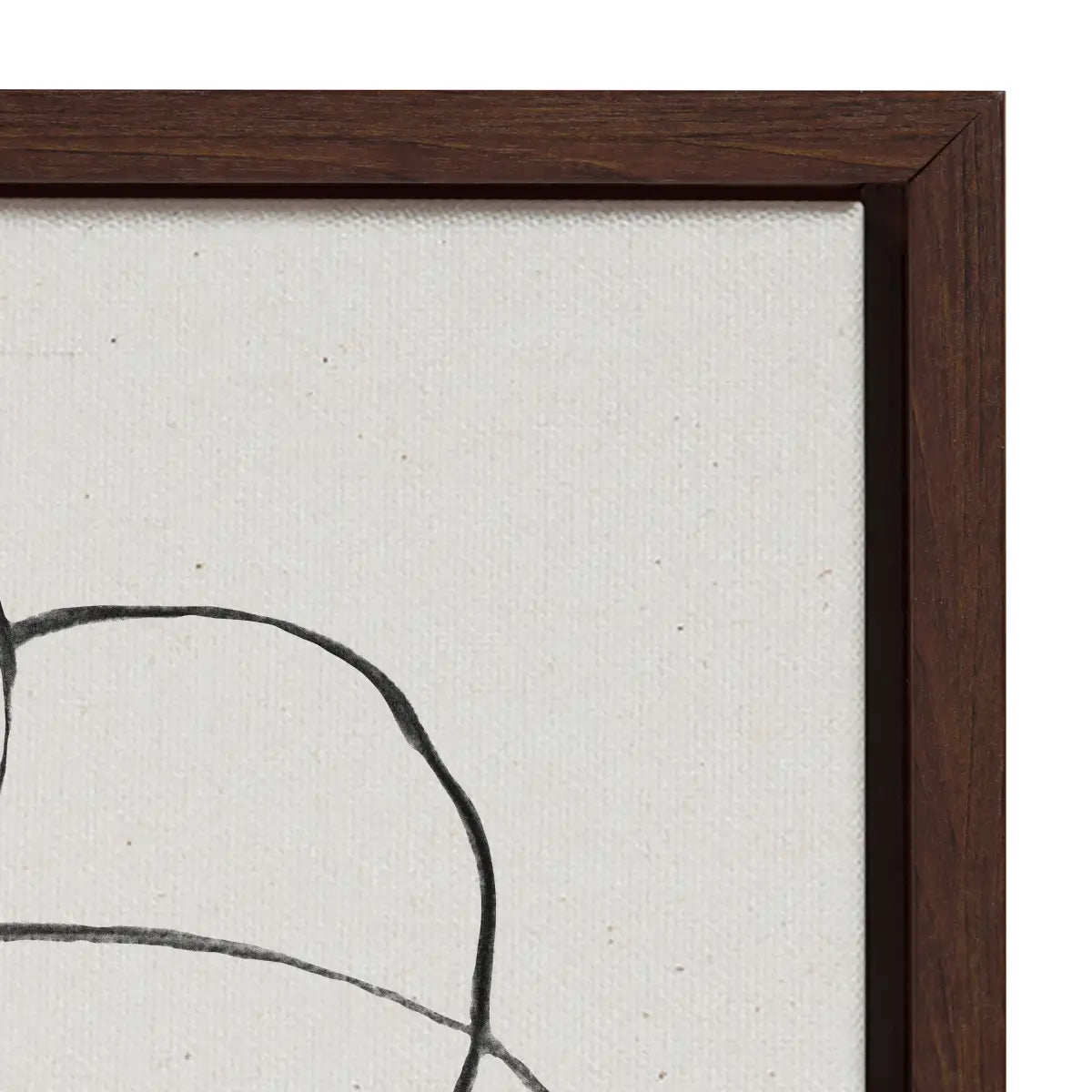 Canvas Art Print Set of 2 - Going in Circles Textured - kateandlaurel