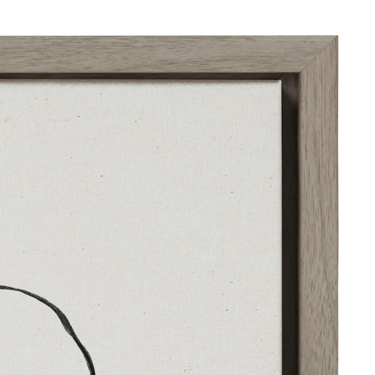 Canvas Art Print Set of 2 - Going in Circles Textured - kateandlaurel