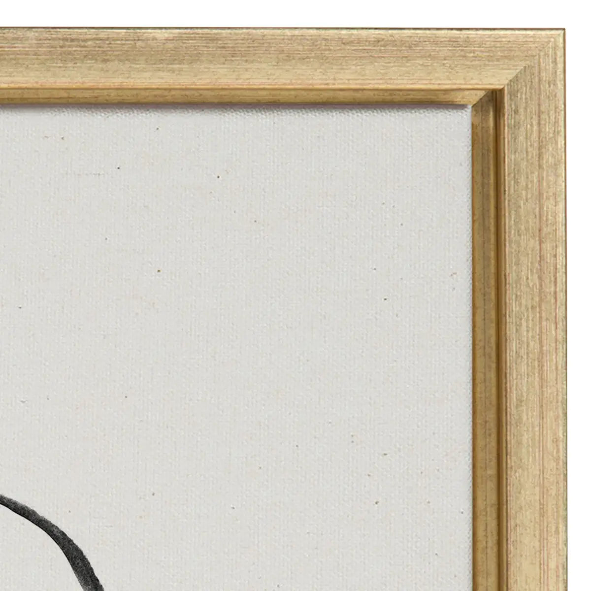 Canvas Art Print Set of 2 - Going in Circles Textured - kateandlaurel