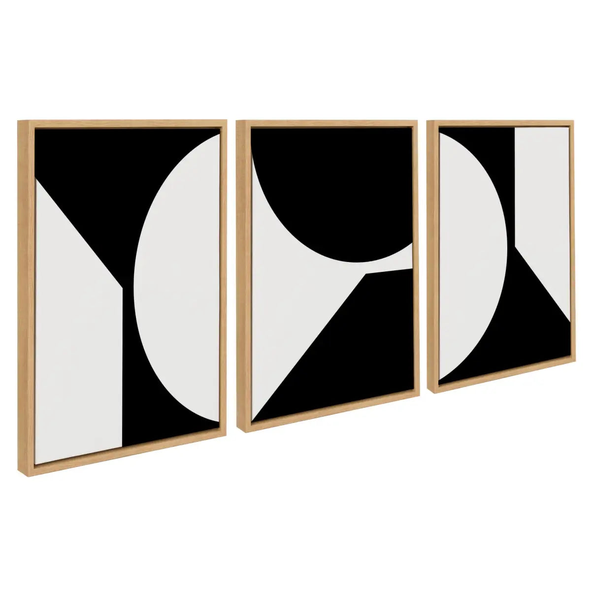 Minimal Max Mod Set Framed Canvas - kateandlaurel