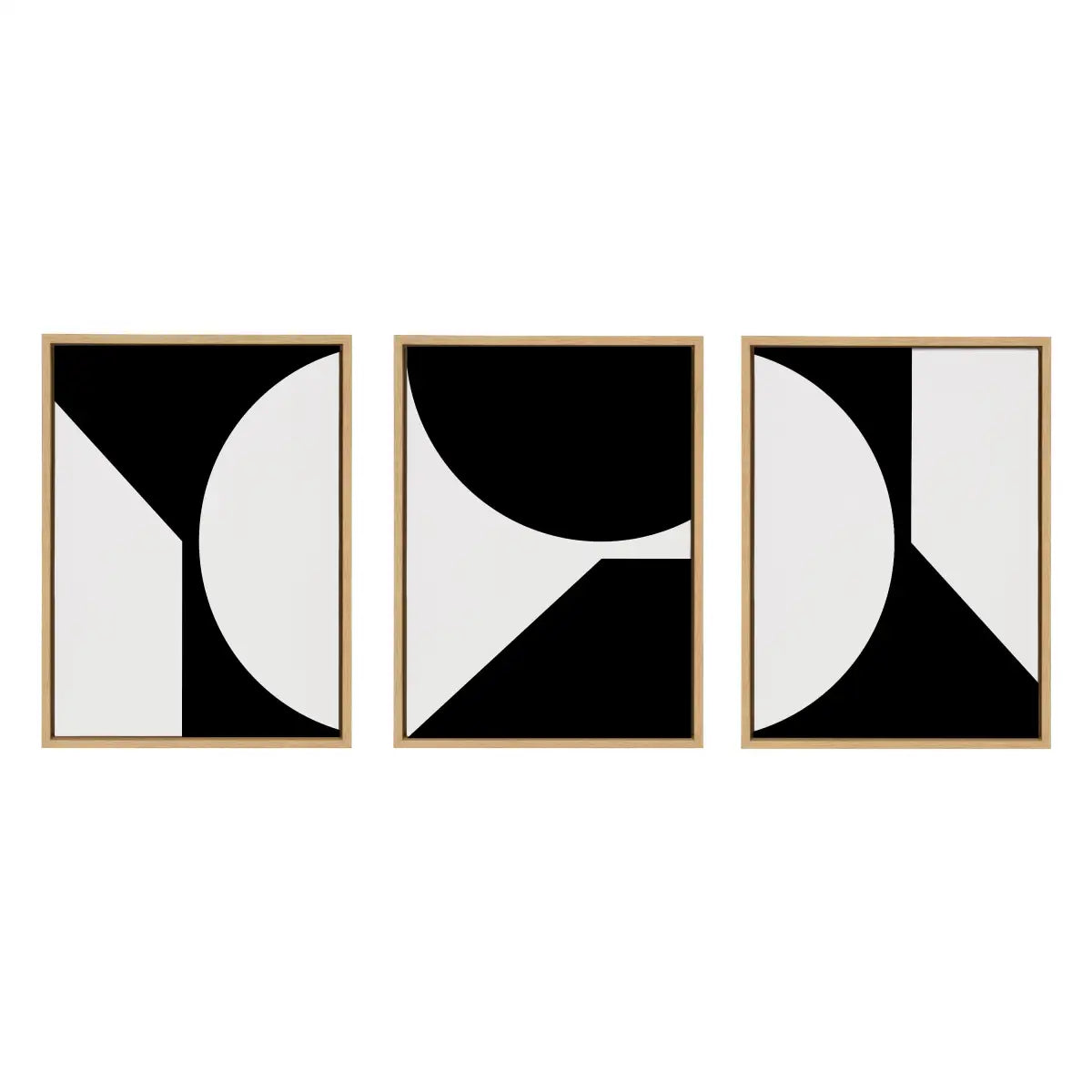 Minimal Max Mod Set Framed Canvas - kateandlaurel