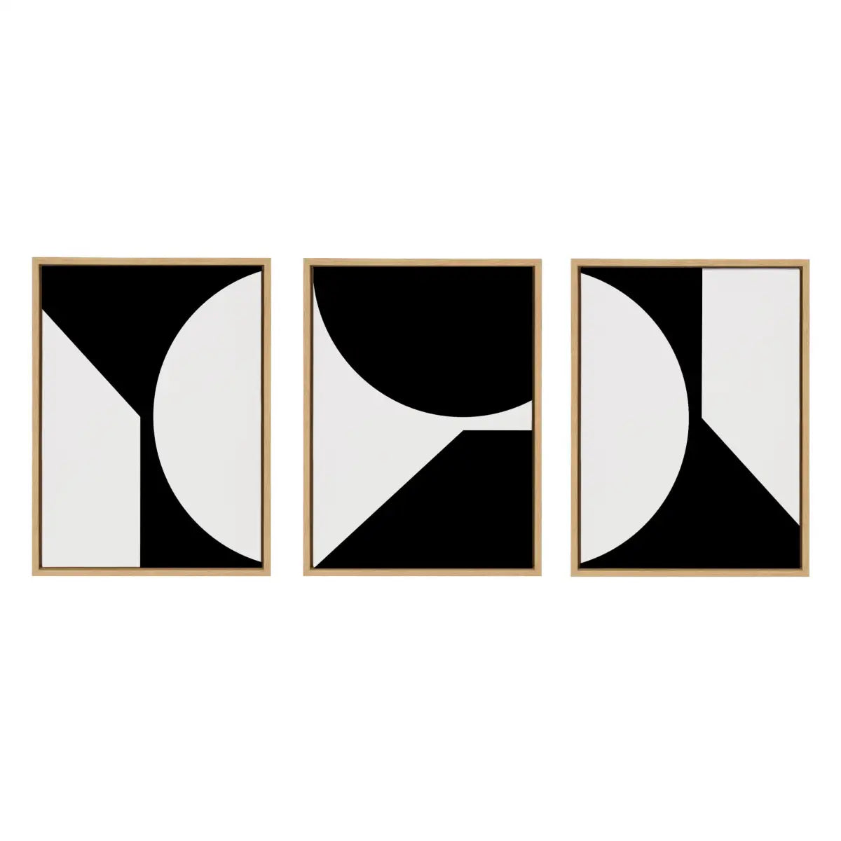 Minimal Max Mod Set Framed Canvas - kateandlaurel