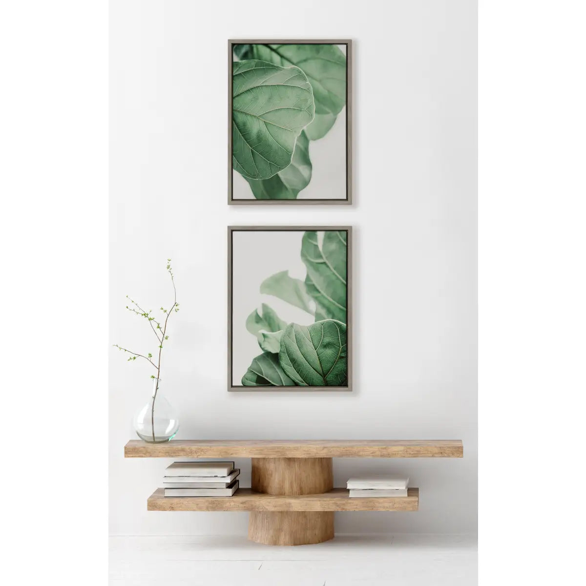 Canvas Art Print Set of 2 - Plant Study 6 and Plant Study 7 - kateandlaurel