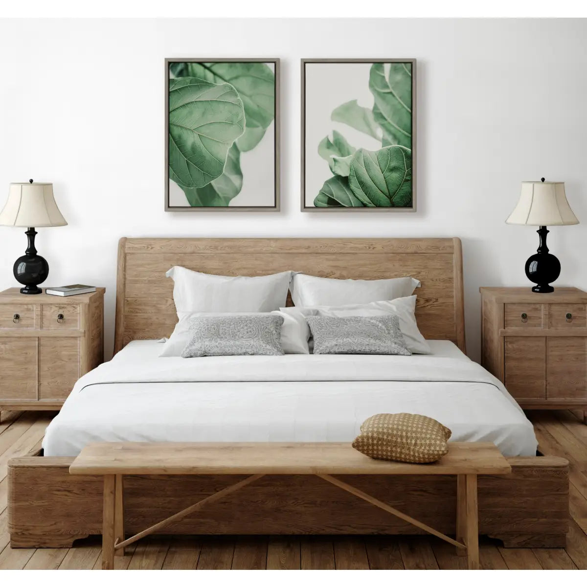 Canvas Art Print Set of 2 - Plant Study 6 and Plant Study 7 - kateandlaurel