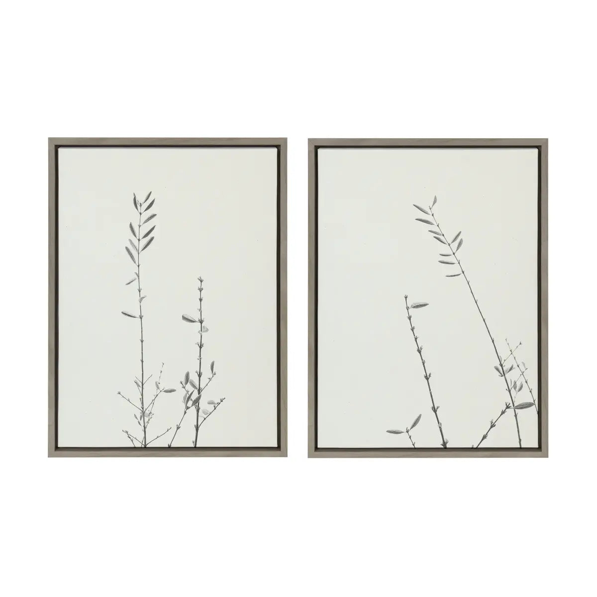 Canvas Art Print Set of 2 - Retro Tennessee Botanicals - kateandlaurel
