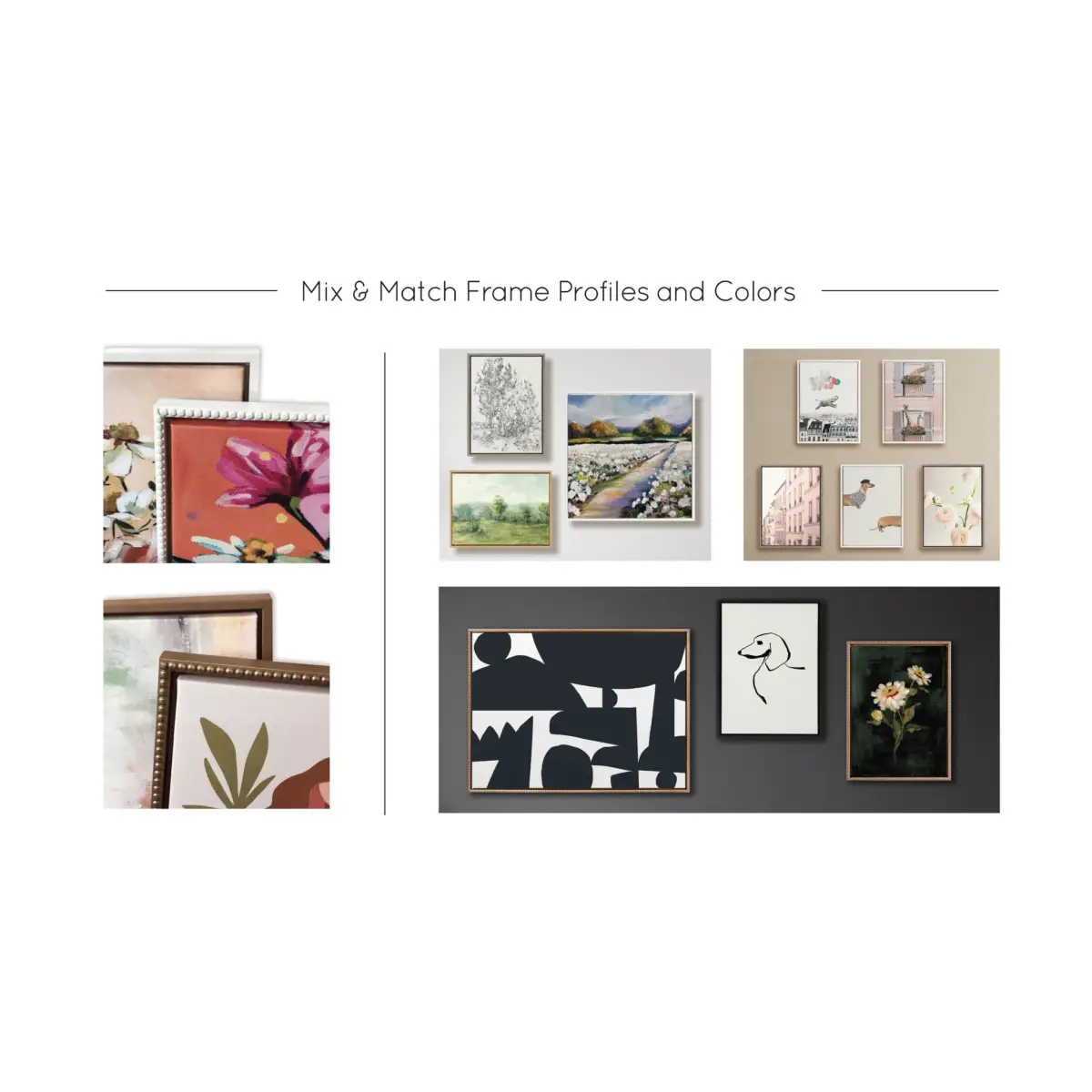 Sophisticated Neutral Coral Blue Framed Canvas Art - Set of 2 - kateandlaurel