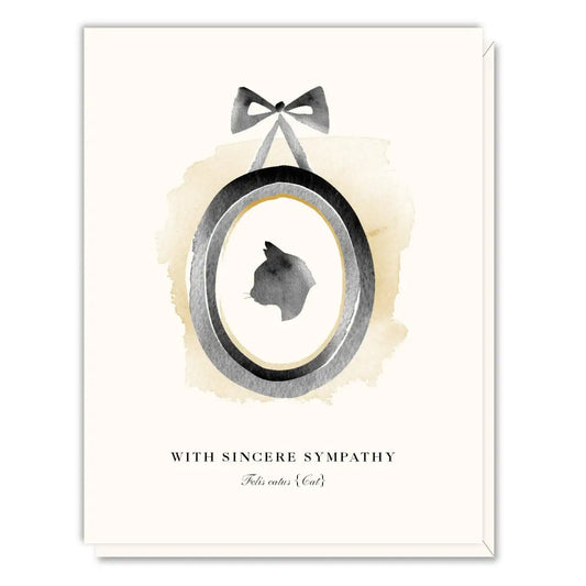 Sympathy Card - Cat - Driscoll Design