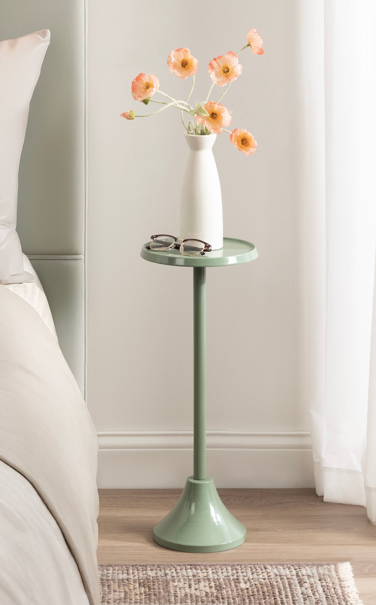 Sanzo Metal Cocktail Table or Plant Stand