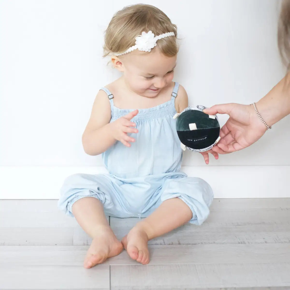 Taggy Ball with Rattle - Wild - Wee Gallery