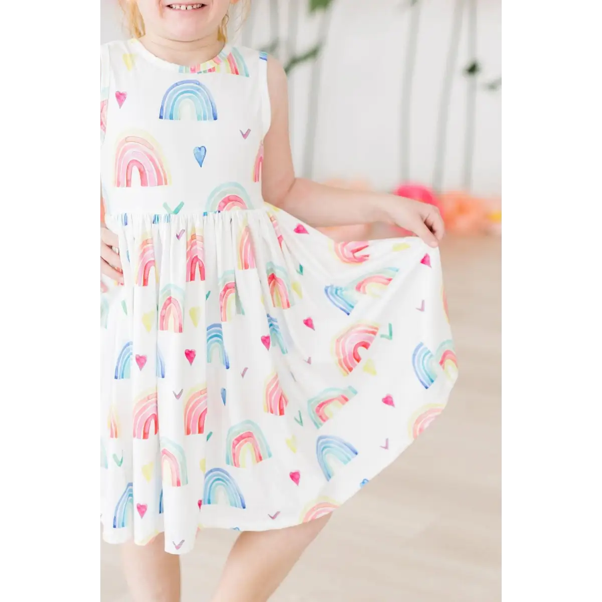 Tank Twirl Dress - Radiant Rainbows - Mila & Rose ®