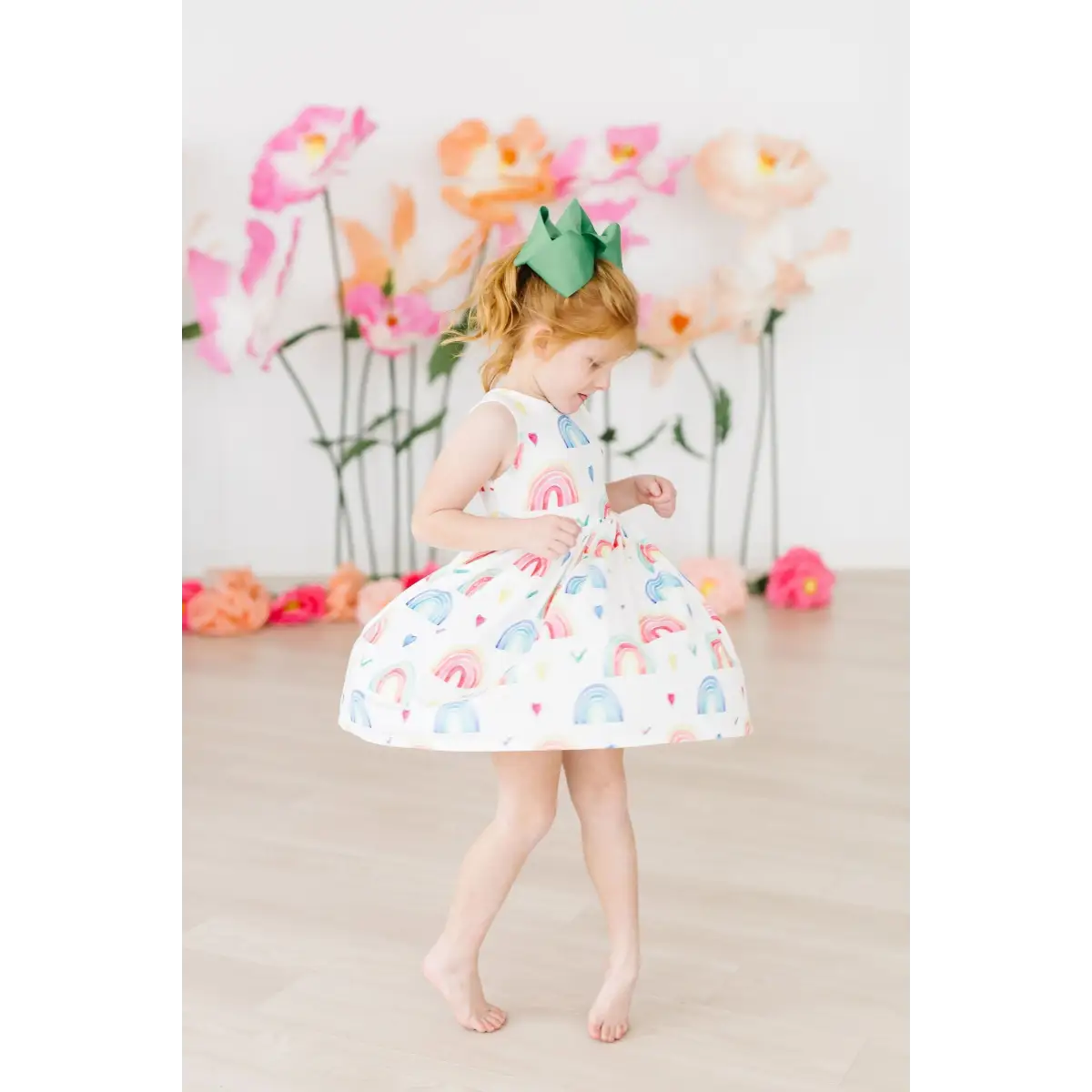 Tank Twirl Dress - Radiant Rainbows - Mila & Rose ®