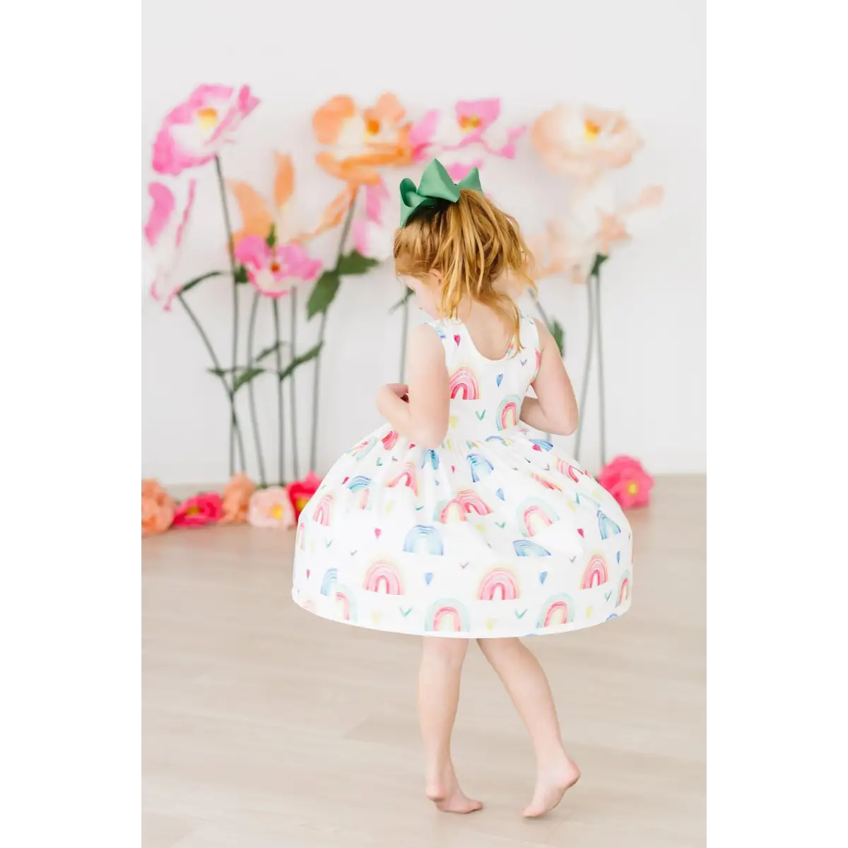 Tank Twirl Dress - Radiant Rainbows - Mila & Rose ®