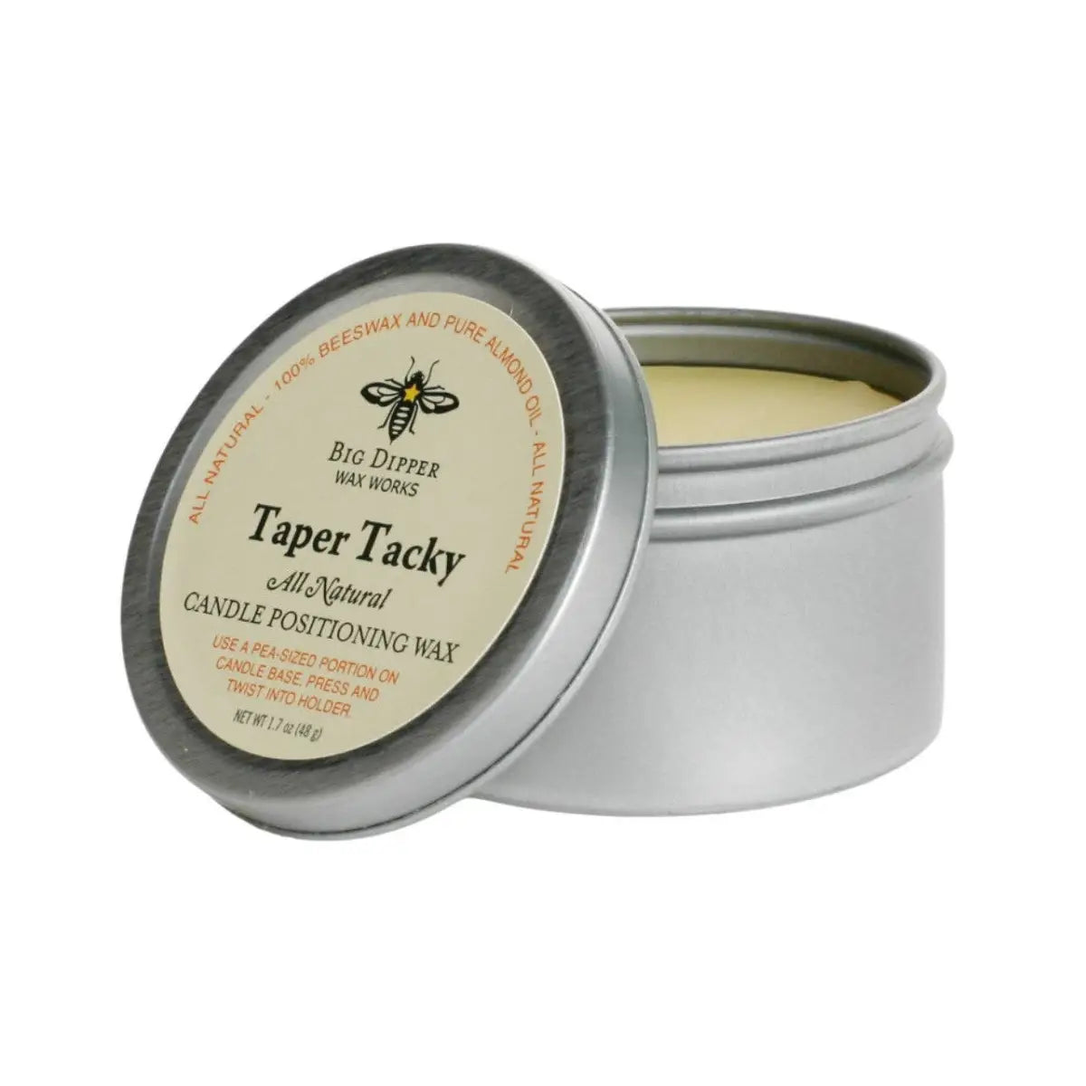 Taper Tacky Candle Positioning Wax - Big Dipper Wax Works