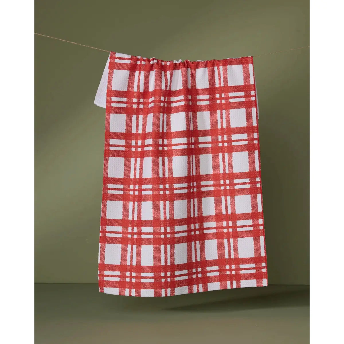 Kitchen Towel - Tartan Plaid - Geometry
