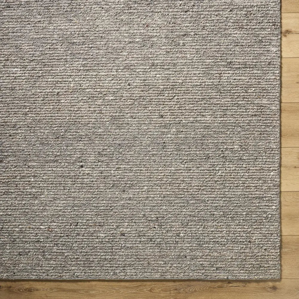 Taupe Textured Wool Area Rug - Boutique Rugs