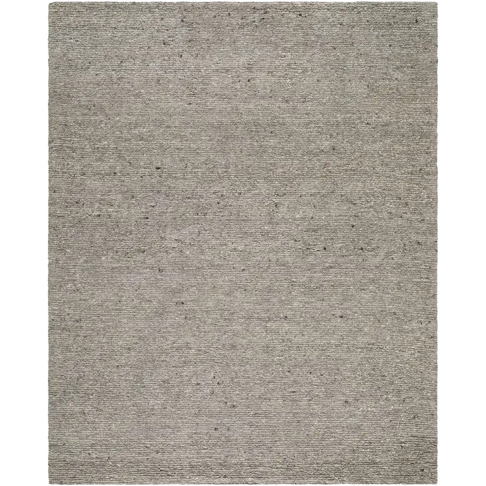 Taupe Textured Wool Area Rug - Boutique Rugs