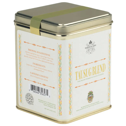 Tausug Blend Tea - Tin of 20 Sachets - Sachets / Tin of 20 Sachets - Harney & Sons Fine Teas
