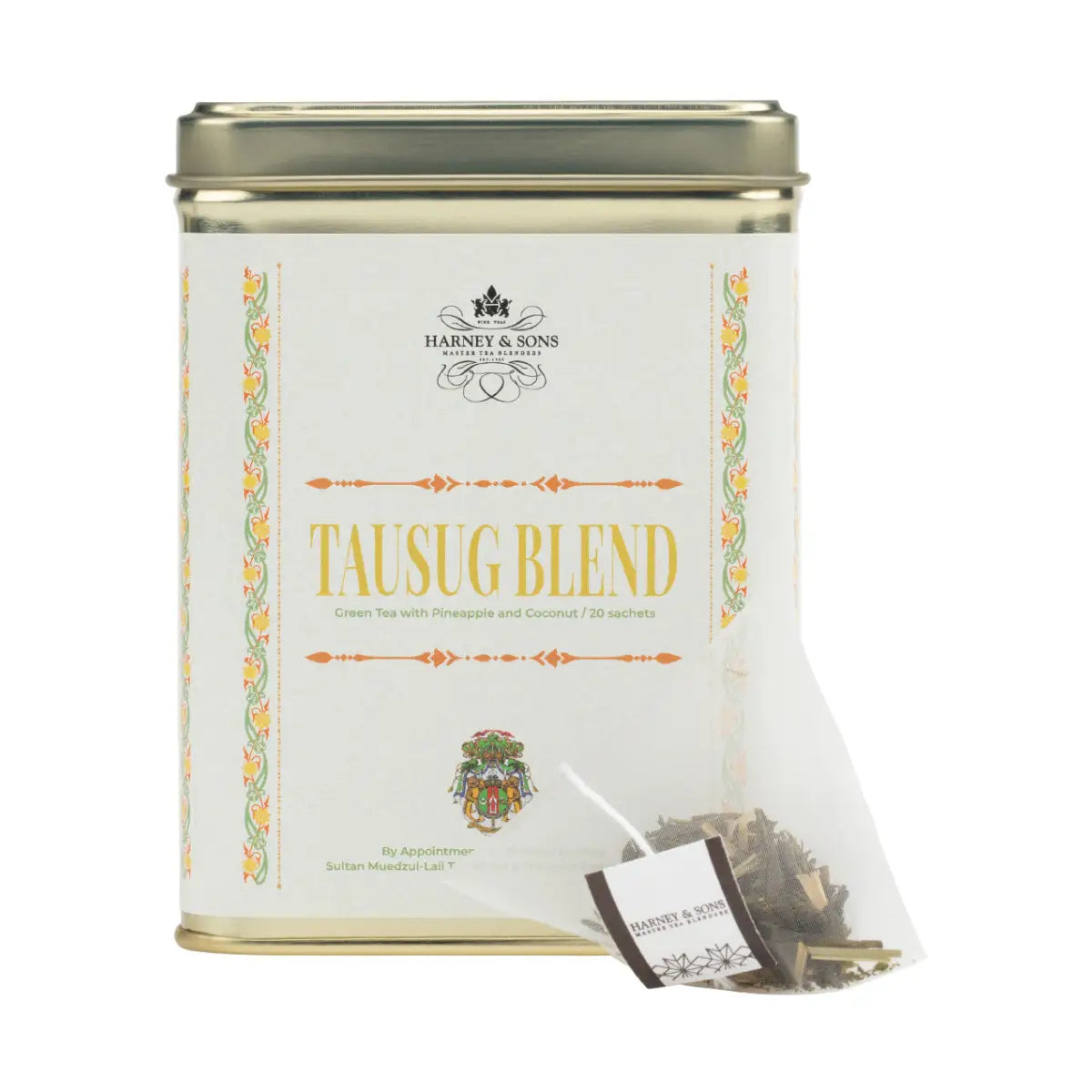 Tausug Blend Tea - Tin of 20 Sachets - Sachets / Tin of 20 Sachets - Harney & Sons Fine Teas