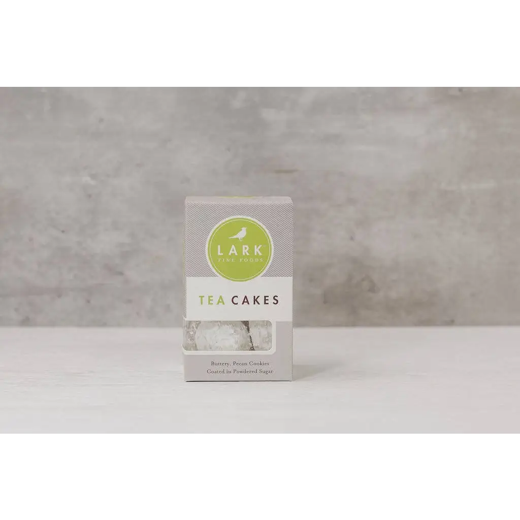 Tea Cakes Cookies - Pecan Powdered Sugar - Lark Fine Foods