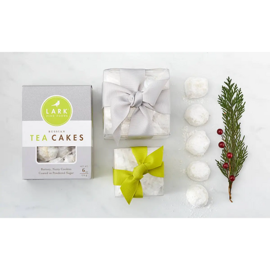 Tea Cakes Cookies - Pecan Powdered Sugar - Lark Fine Foods