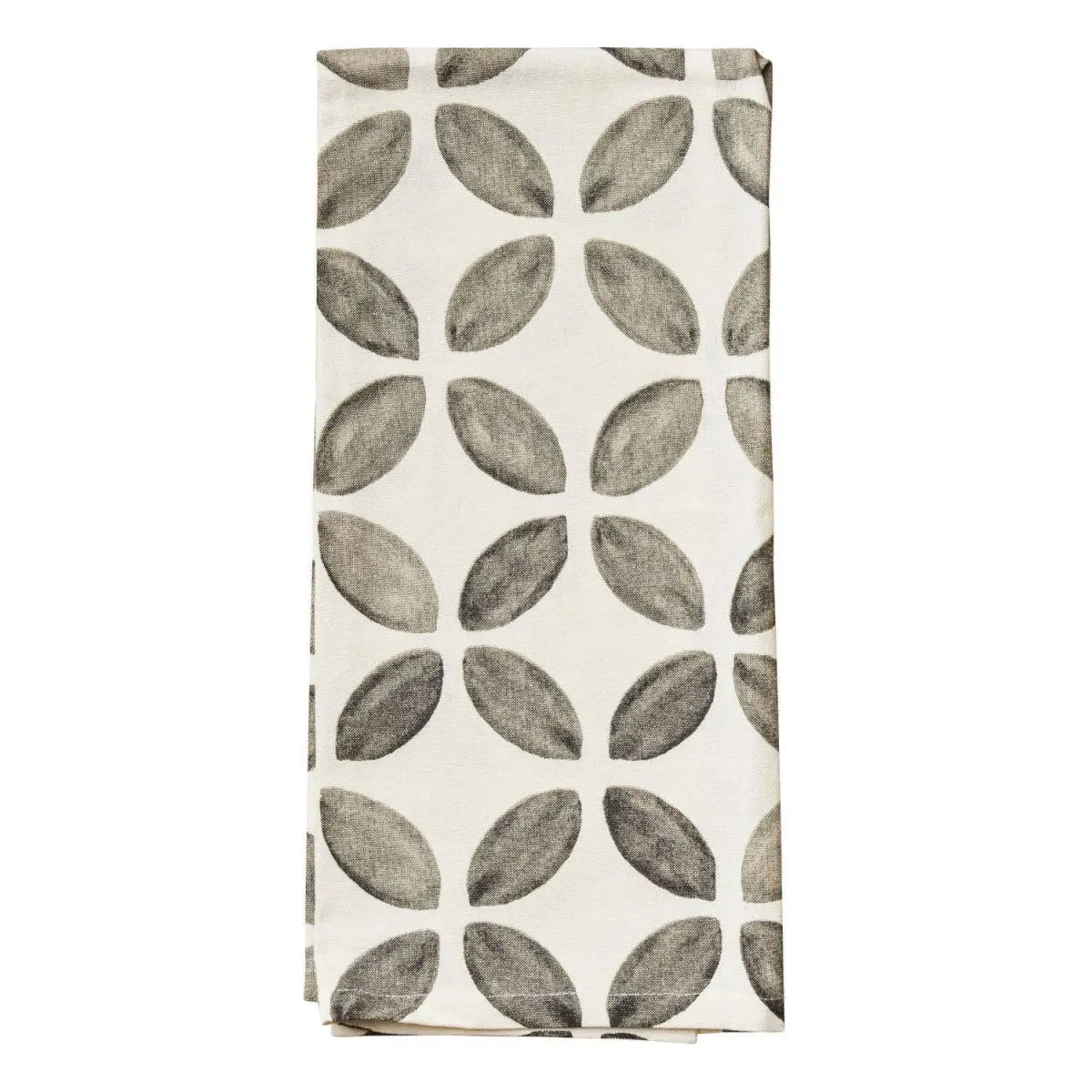 Tea Towel - Black and White Circles - Sophistiplate