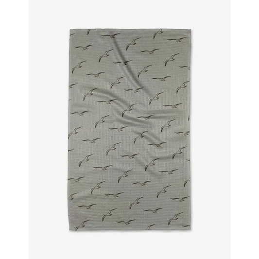 Tea Towel - Shoreline Gulls - Geometry