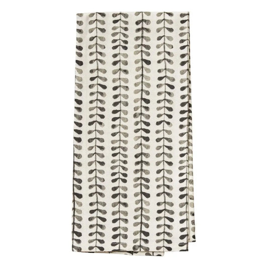 Tea Towel - Vines - Black & White - Sophistiplate