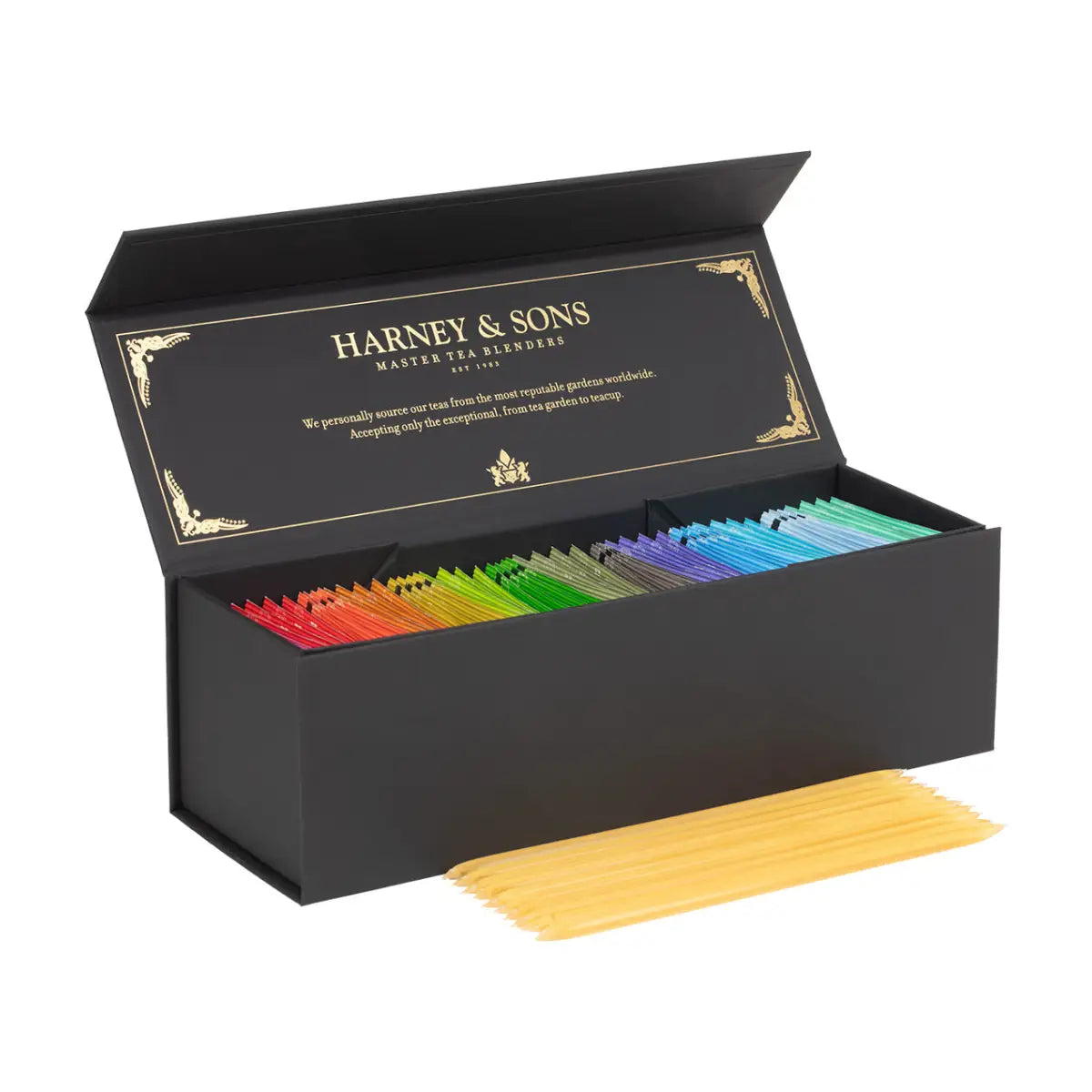 Teabag and Honey Sticks Sampler in Gift Box - Teabags / Teabag & Honey Sampler - Harney & Sons Fine Teas