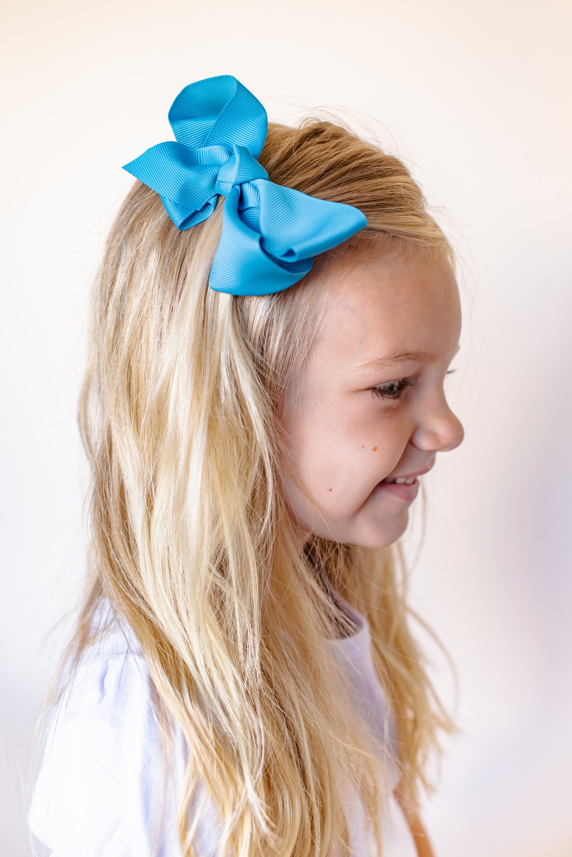 Solid Hair Bows - Teal / 4’’ - ARB Blanks