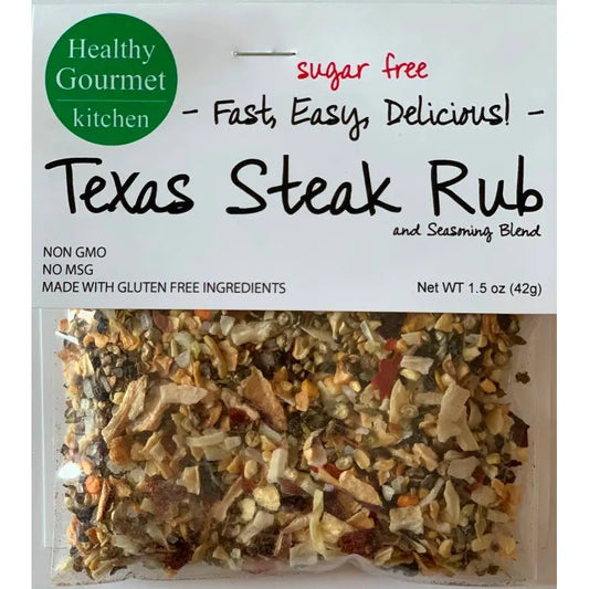 Spice Mix - Texas Steak Rub - Healthy Gourmet Kitchen