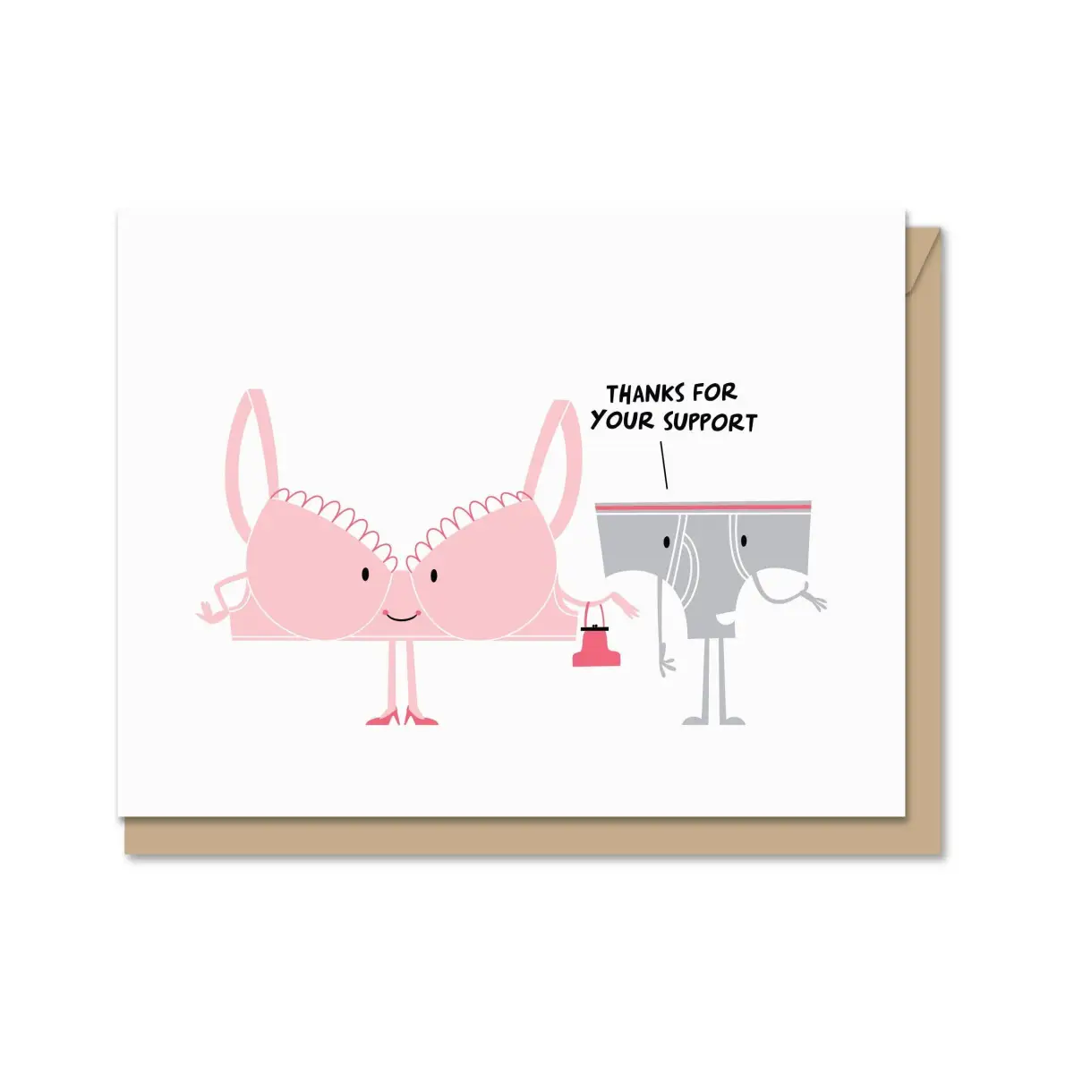 Thank You Greeting Card - Great Support - Maginating