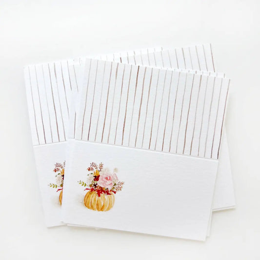 Thanksgiving Place Cards - Pumpkin Bouquet - emily lex studio