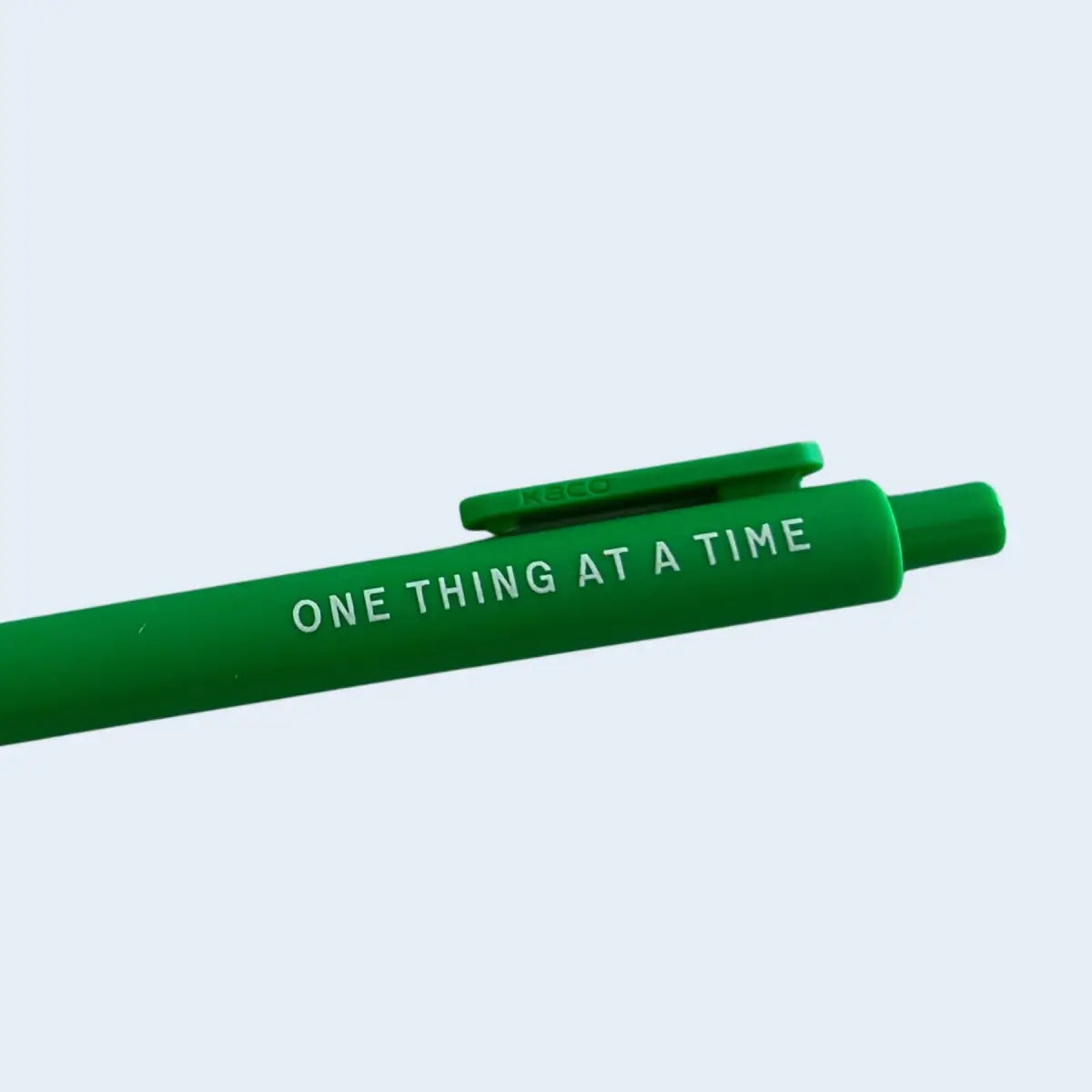 Gel Pen - One Thing At A Time - Self Care Gift - Just Follow Your Art