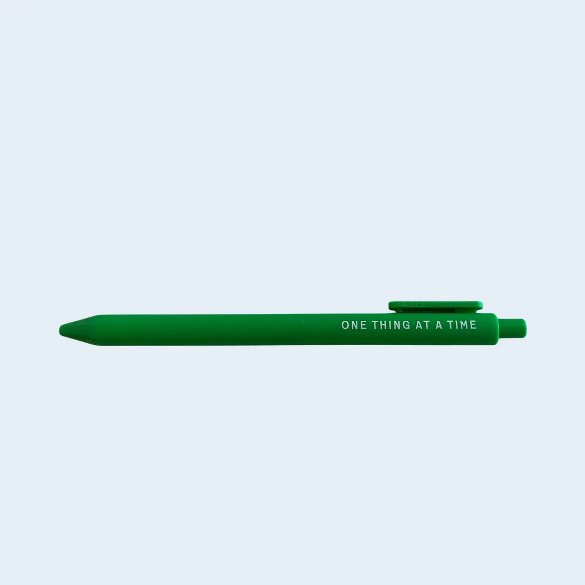Gel Pen - One Thing At A Time - Self Care Gift - Just Follow Your Art