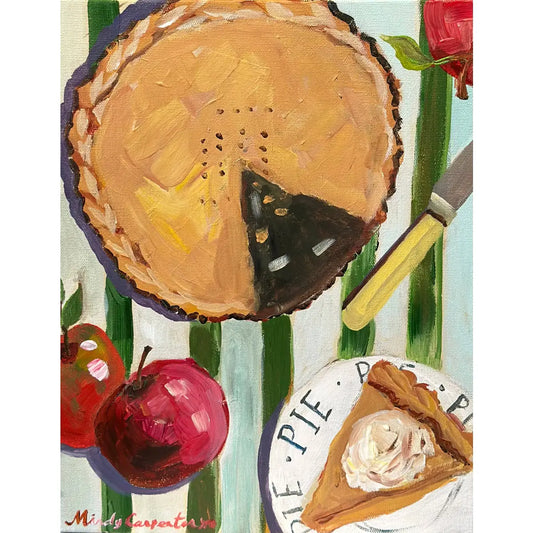 Greeting Card - Thinking of You Pie - Carpe Diem Papers