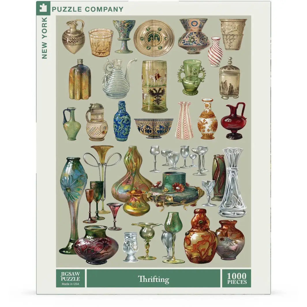 Jigsaw Puzzle - Thrifting - 1000 Piece - New York Puzzle Company