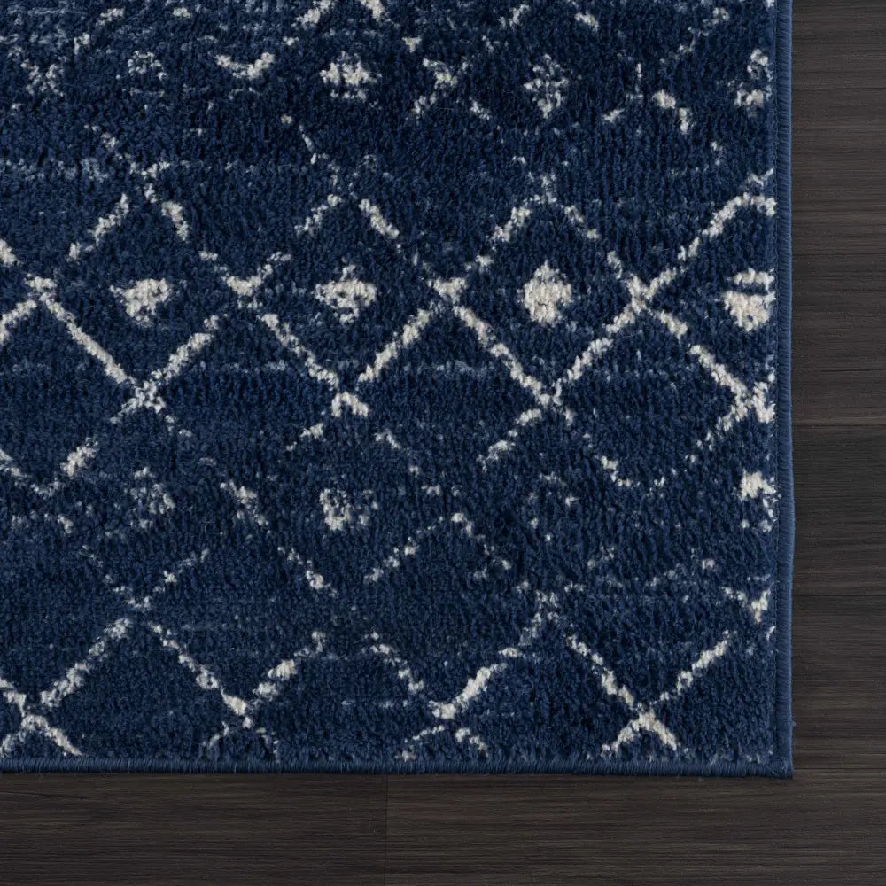 Tigrican Navy 2335 Area Rug - 2’ x 3’ Rectangle - Boutique Rugs