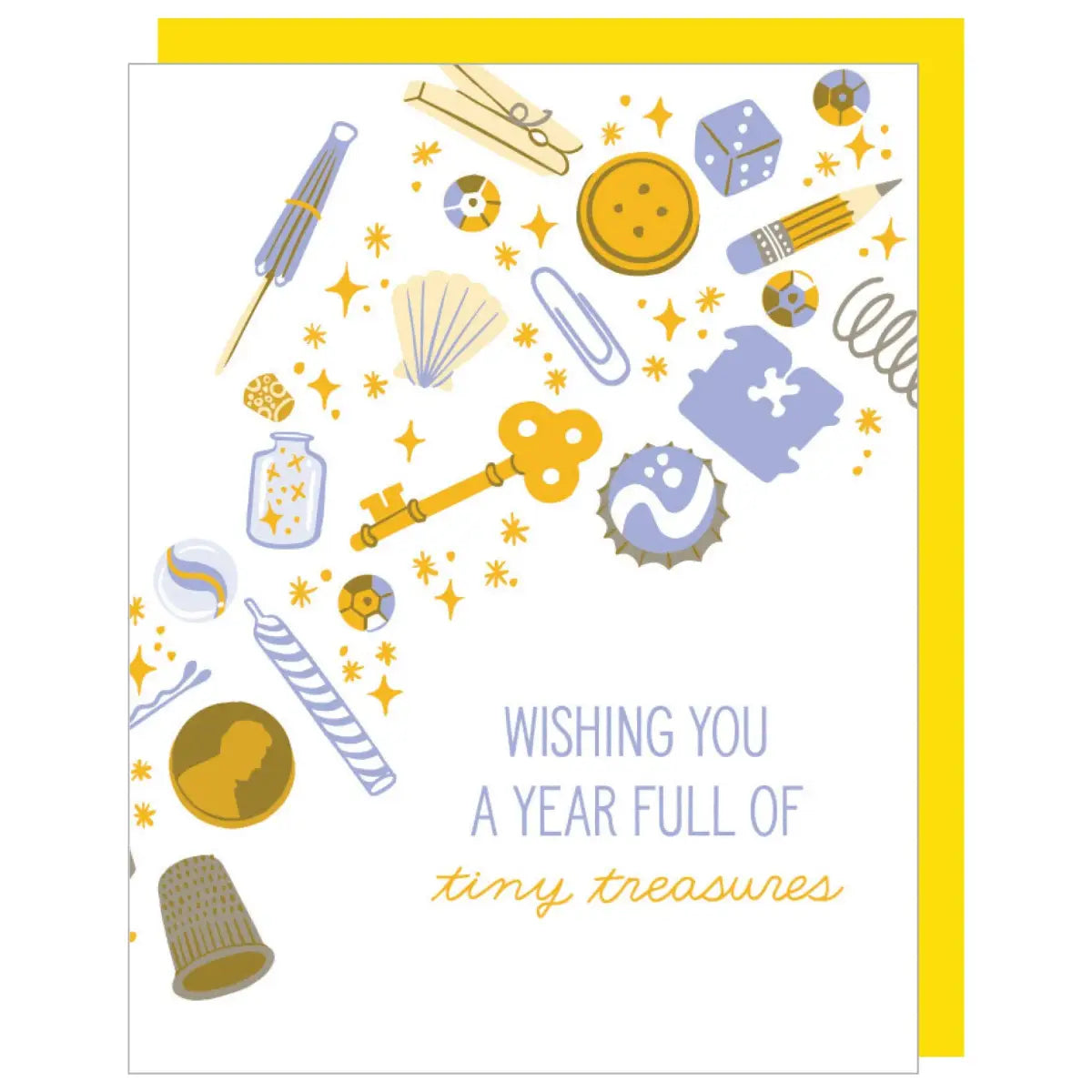 Birthday Card - Tiny Treasures - Smudge Ink