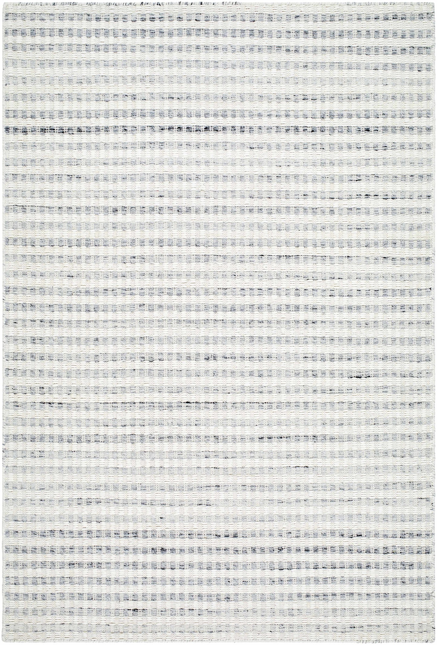 Gray Stripe Wool Area Rug - Boutique Rugs