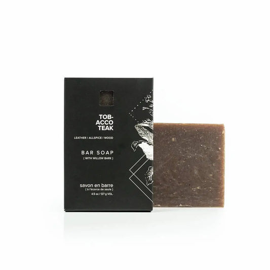 Bar Soap - Tobacco Teak - For Men - Broken Top Brands