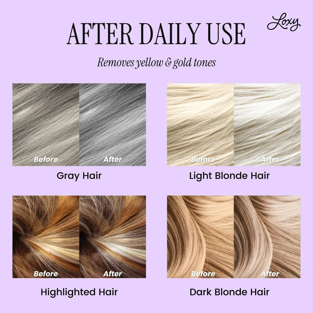 Shampoo Bar - TONE for Gray or Color-Treated Hair with Biotin - Loxy