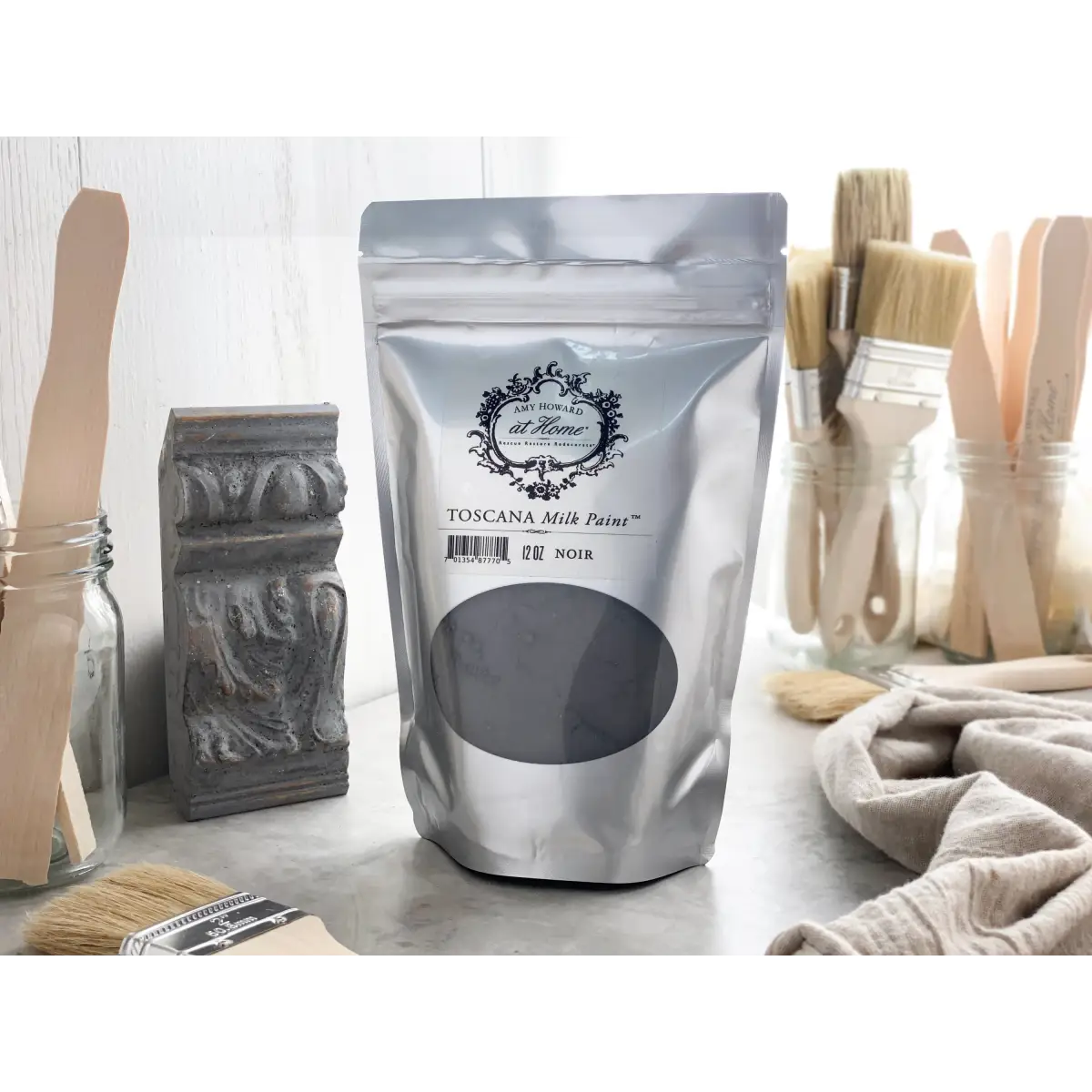 Toscana Milk Paint - Noir Black - Amy Howard At Home