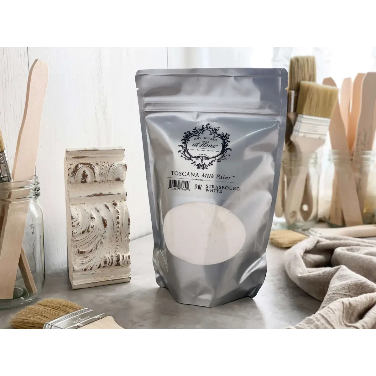 Toscana Milk Paint - Strasbourg White - Amy Howard At Home