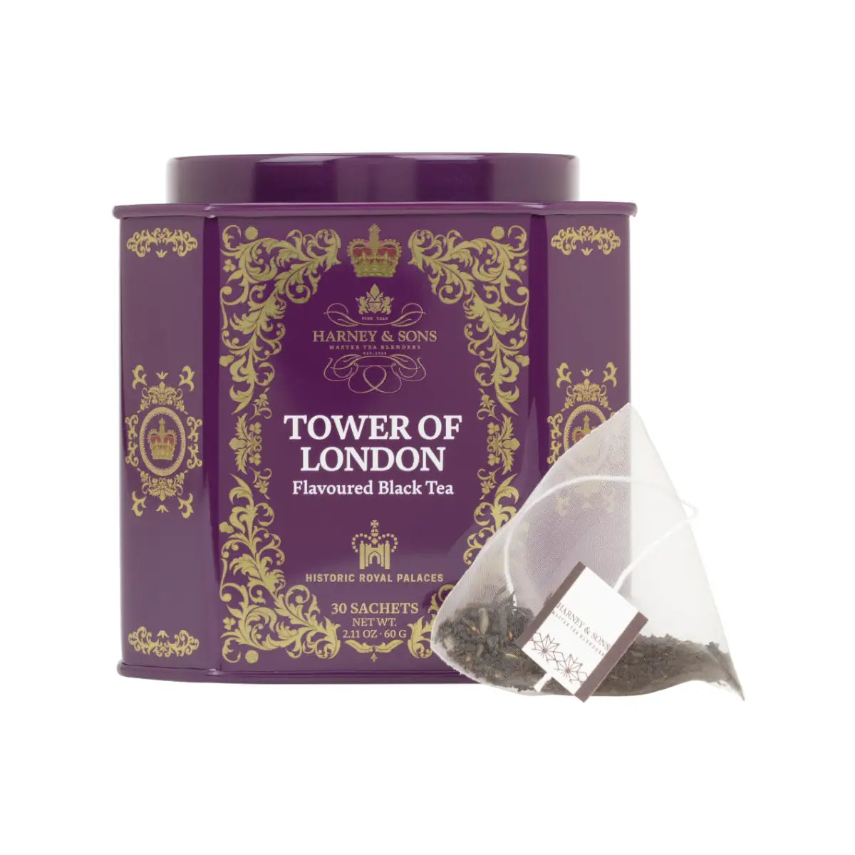 Tower of London Blend Tea - HRP Tin of 30 Sachets - Sachets / Tin of 30 Sachets - Harney & Sons Fine Teas