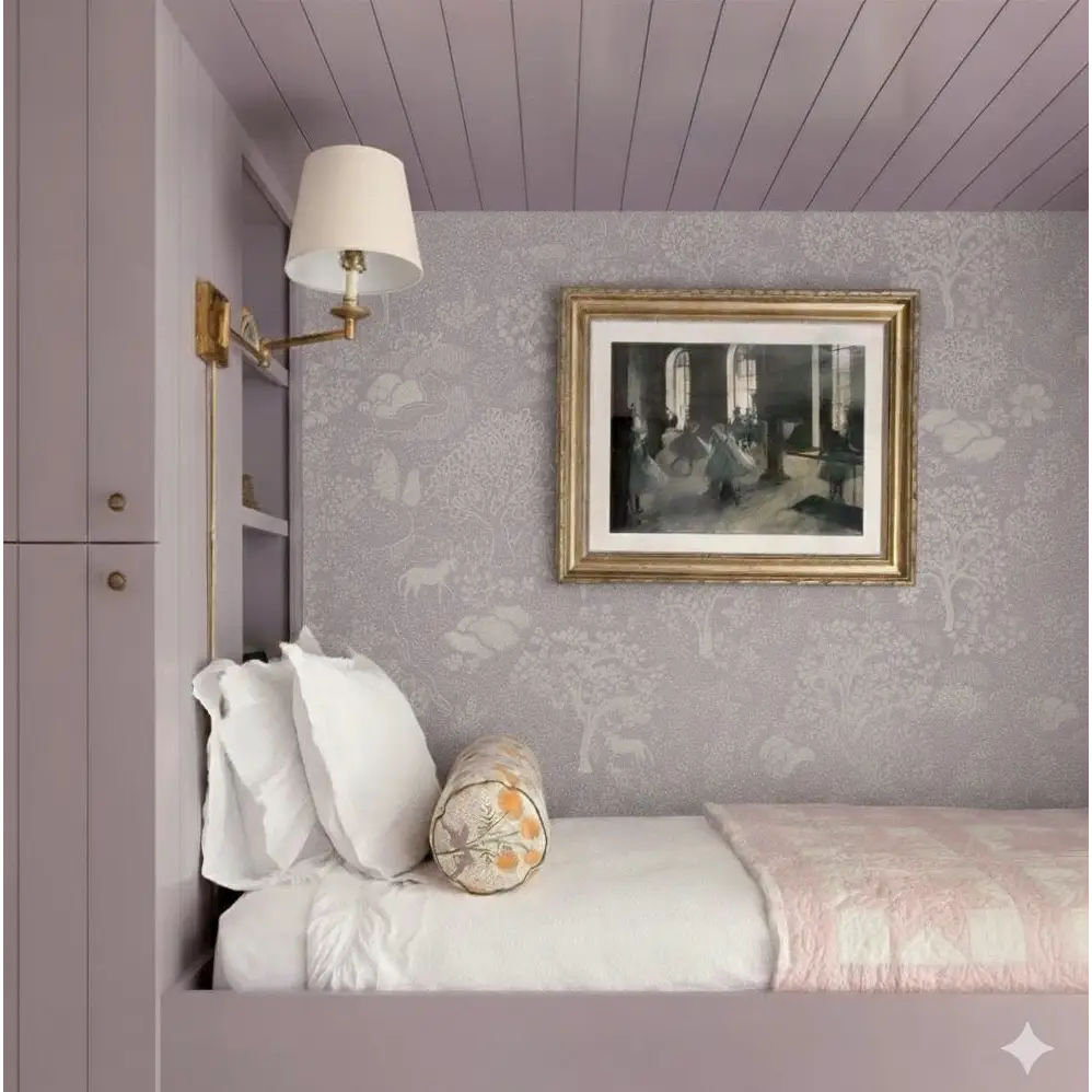 Townsley Wallpaper - Pastel Forest with Horses - by Aynsley Ovard x Bloomery Decor - Loomwell Home Goods