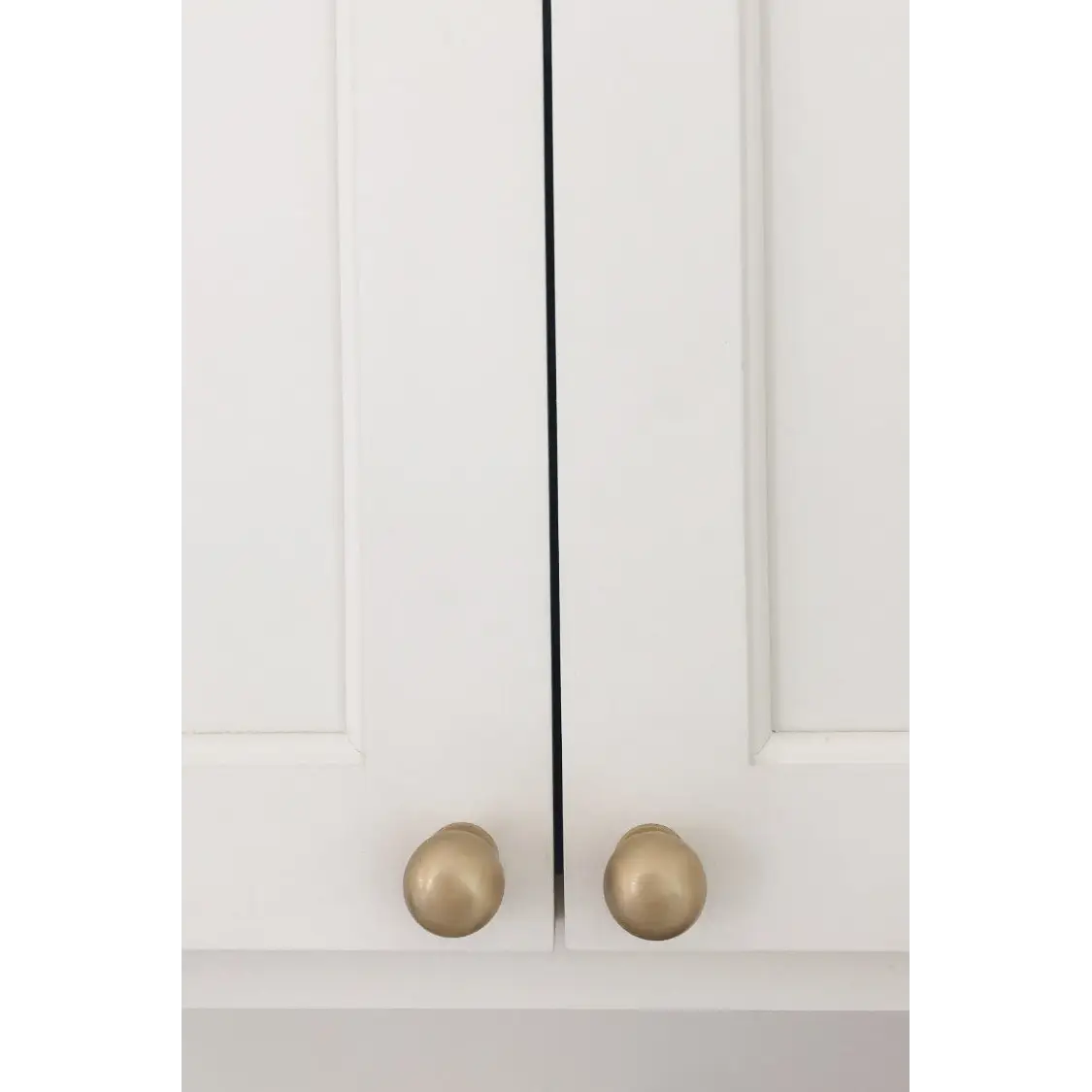 Traditional Ball Cabinet Dresser Knob Brass - Ave Home