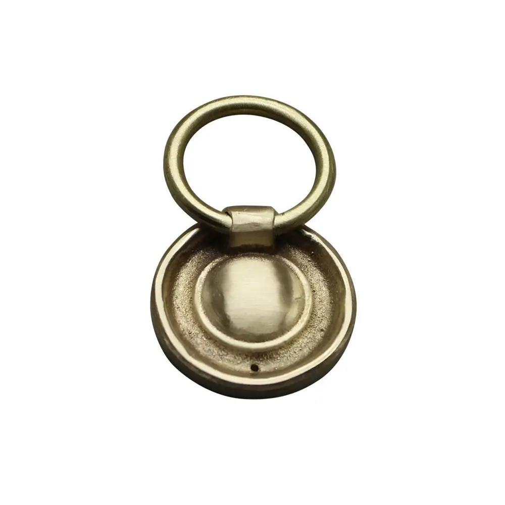 Traditional Ring Cabinet Dresser Pull Brass - Ave Home