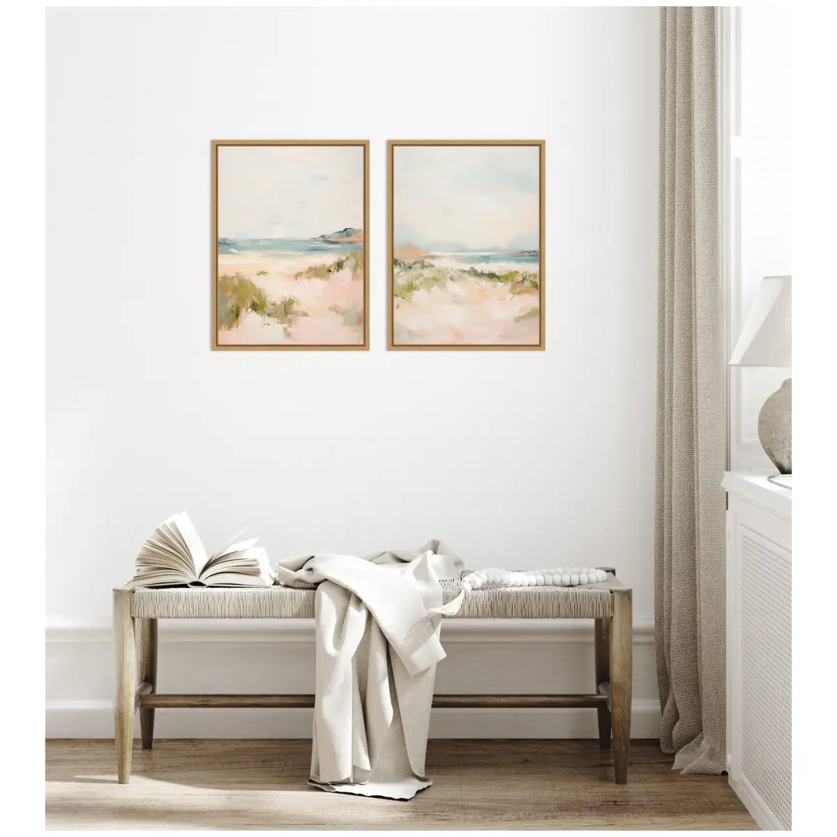 Canvas Art Print Set of 2 - Tranquil Landscape - kateandlaurel