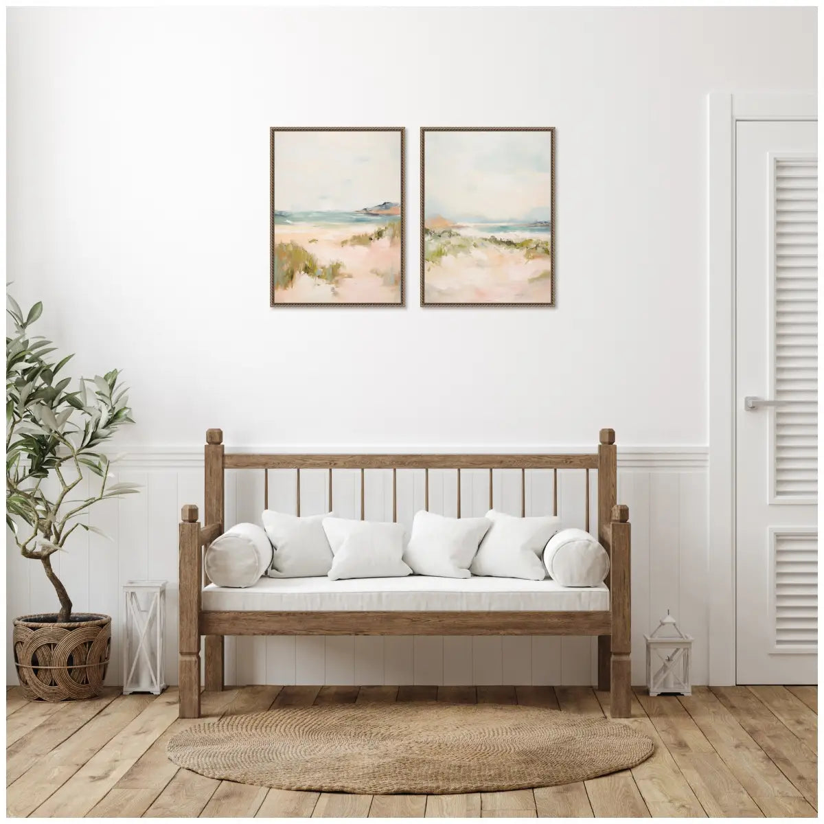 Canvas Art Print Set of 2 - Tranquil Landscape - kateandlaurel