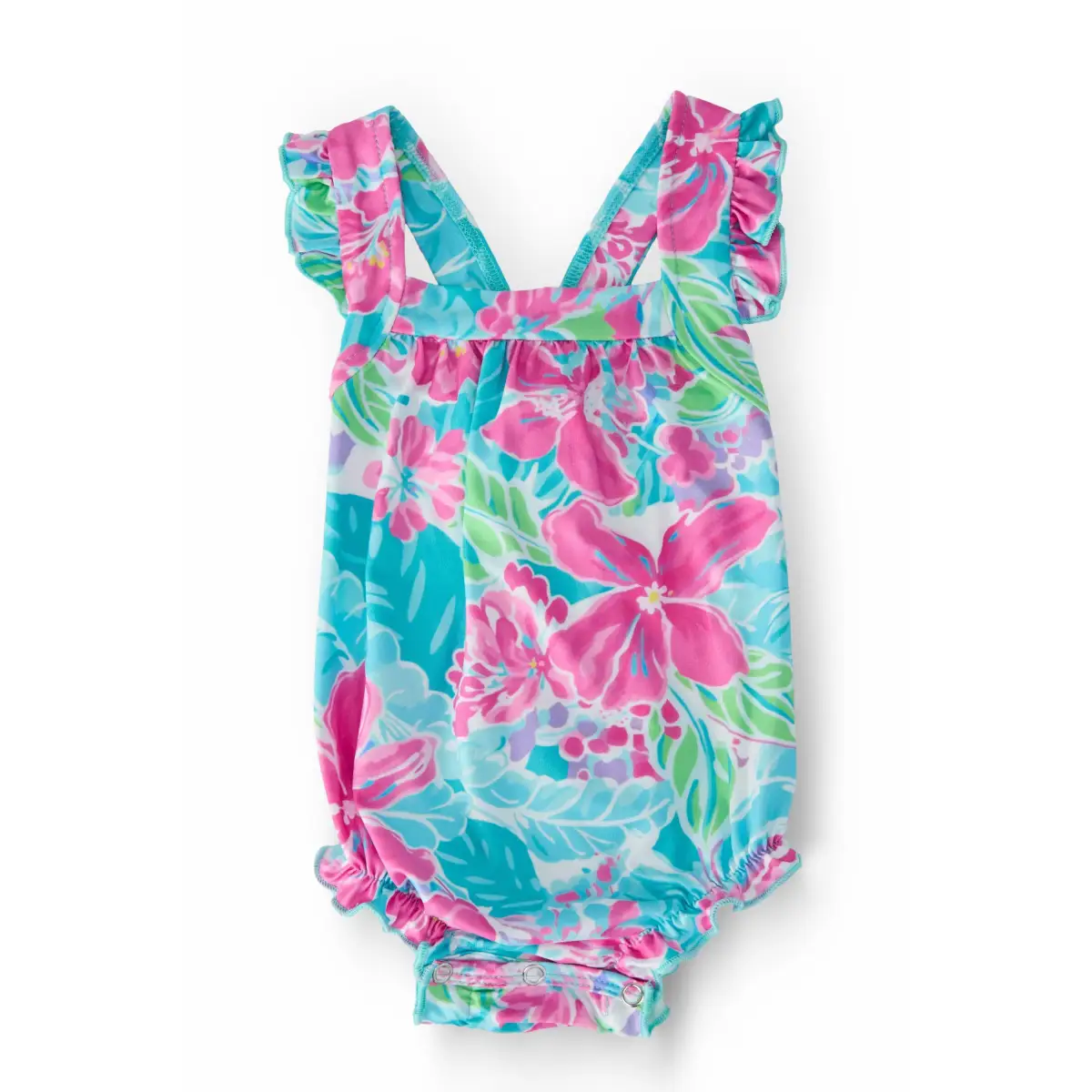 Tropical Punch Ruffle Romper Outfit - Summer - Mila & Rose ®